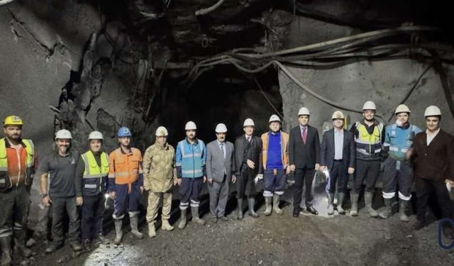 Hakkari Protokolün'den Ölmez Madenciliğe ziyaret