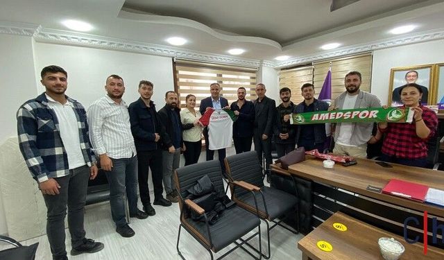 Amedspor Colemêrg Direniş Grubu Partimizi Ziyaret Etti