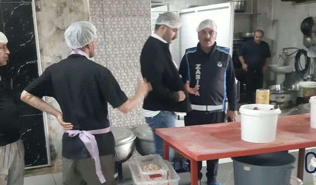 Hakkari’de toplu yemek üretimine sıkı kontrol