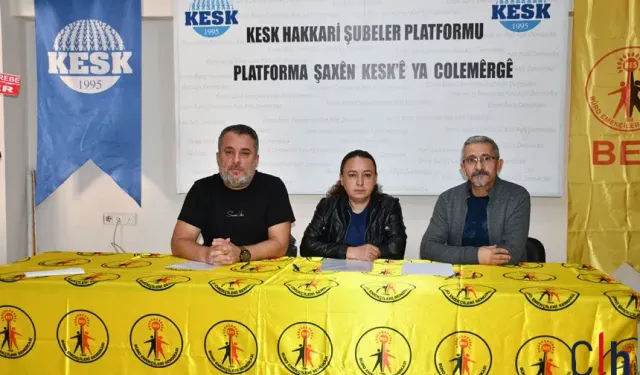 BES Hakkari Şubesi kongreye gitti