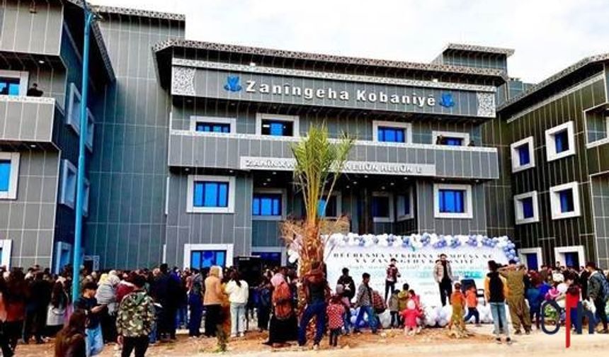 Kobani Üniversitesi’nin yeni binası hizmete açıldı