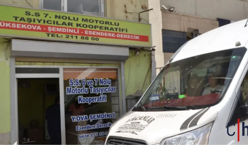 Hakkari Yüksekova Minibüs Bilet Fiyatlarına Zam Yapıldı