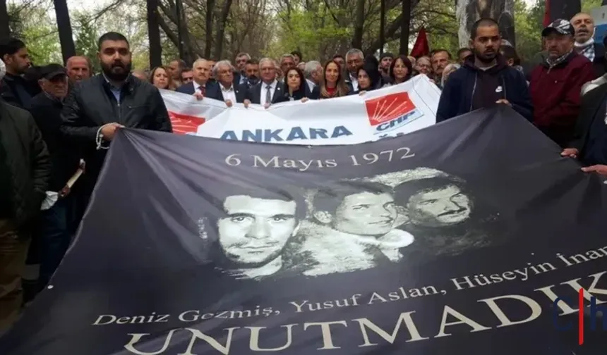 Ankara'da '3 Fidan' Anma Törenine Özgür Özel de Katıldı
