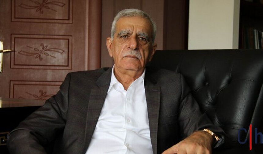 Ahmet Türk: Suriye Kürtlerin Kırmızı Çizgisidir, Geri Adım Atmayız