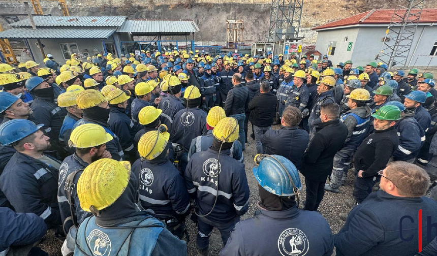 Ankara'da Maden İşçileri Özelleştirmeye Karşı Direnişe Geçti