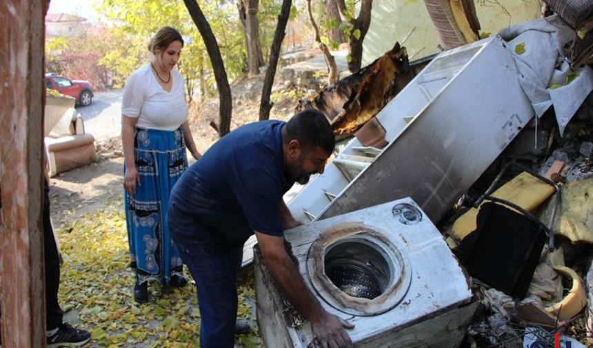 Yangında Tüm Eşyalarını Kaybeden 3 Çocuk Annesi, Yardım Elini Bekliyor