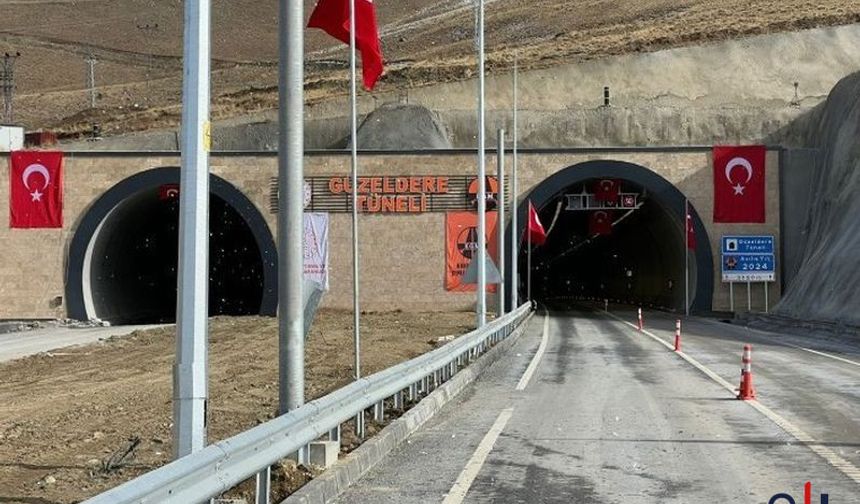 Van-Hakkari Arası Ulaşımı Kolaylaştıran Güzeldere Tüneli Hizmete Açıldı