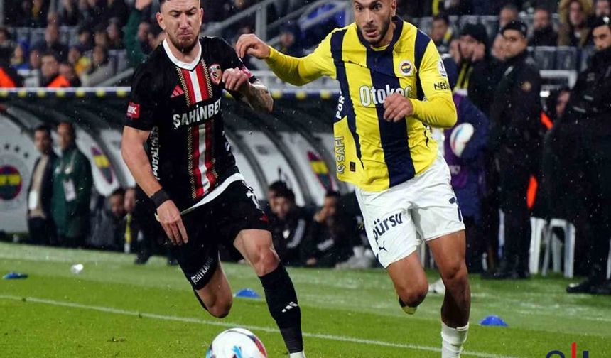 Fenerbahçe, Gaziantep FK’yı 3-1 Mağlup Ederek 3 Puan Kazandı