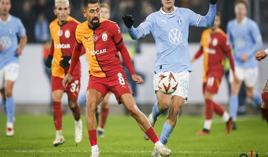 UEFA Avrupa Ligi: Galatasaray, Malmö'ye Karşı 2-2 Beraberlik Aldı