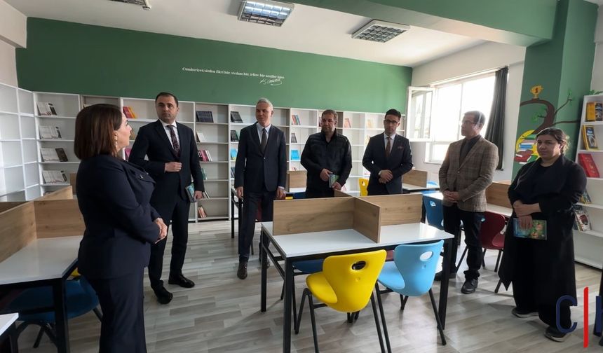 12 Yaşındaki Eslem’in İsmi Okul Kütüphanesinde Ölümsüzleşti