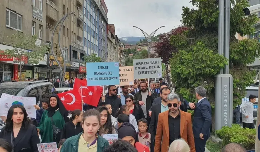 Özel Gereksinimli Bireyler İçin Yürüdüler: Hakkâri’de Anlamlı Etkinlik