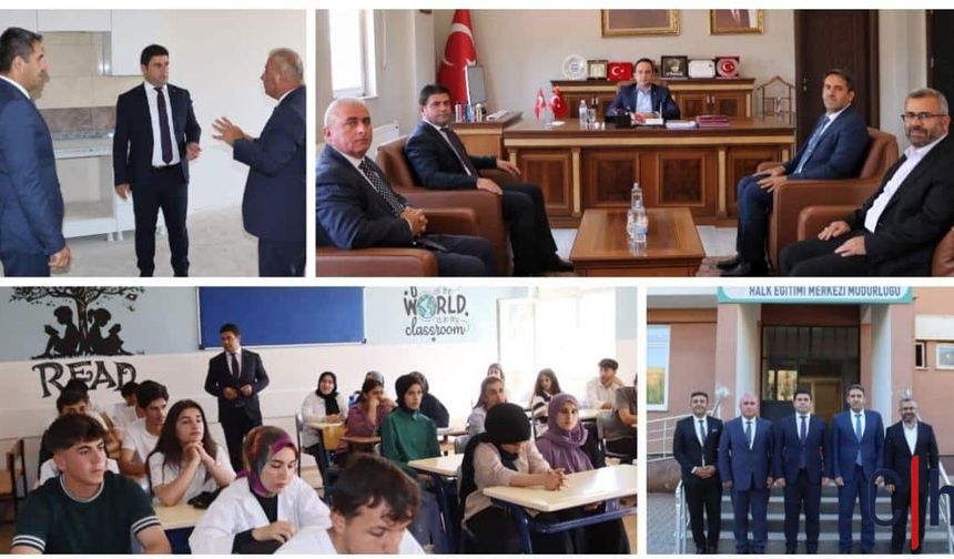 Müdür Yılmaz’dan Derecik’e Eğitim Odaklı Ziyaret