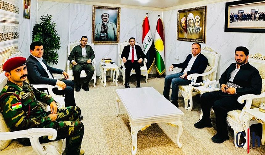 Başkan Av. Hasan Dinç’ten Irak’ta Yoğun Diplomasi Trafiği