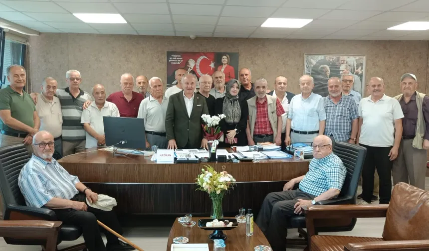 Başkan yardımcısı Arcan’a mahallesinden anlamlı ziyaret