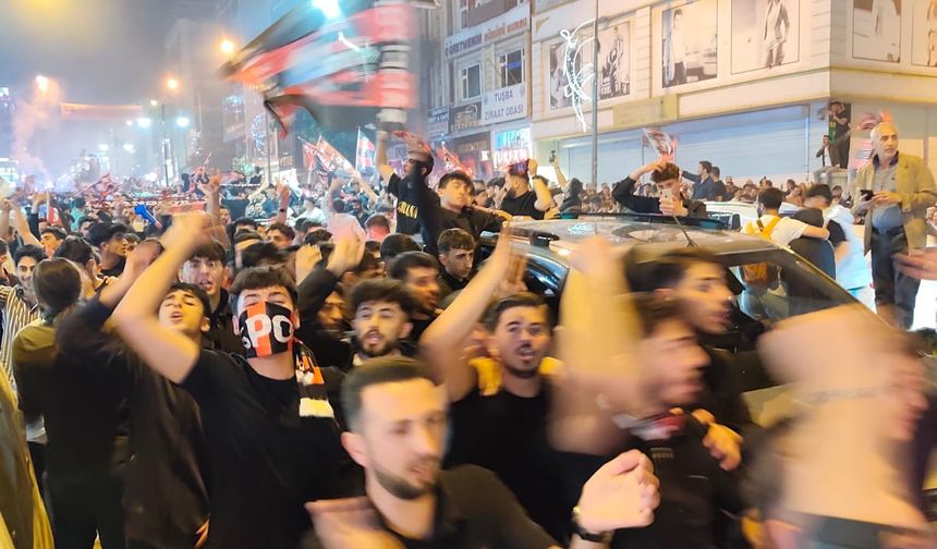 Van’da şampiyonluk coşkusu