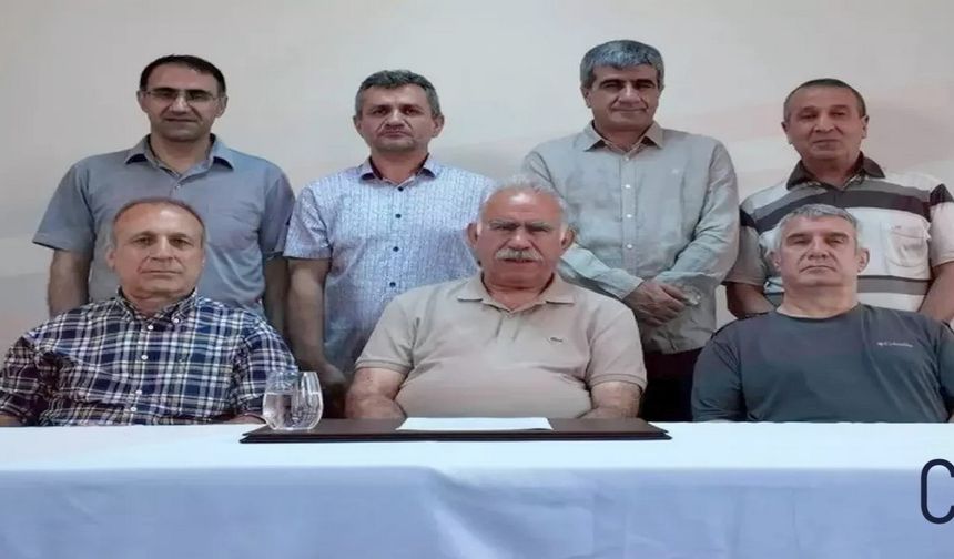 PKK Lideri Öcalan'ın görüntülü mesajı yayınlandı
