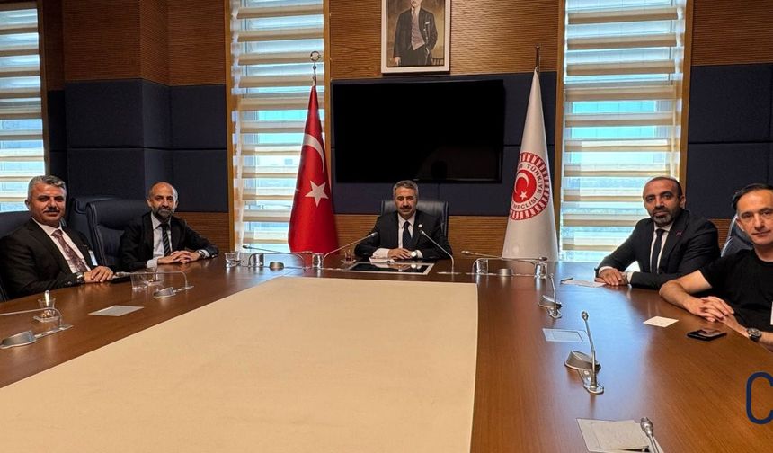 Belediye Başkanı Demir'den TBMM'de ziyaret