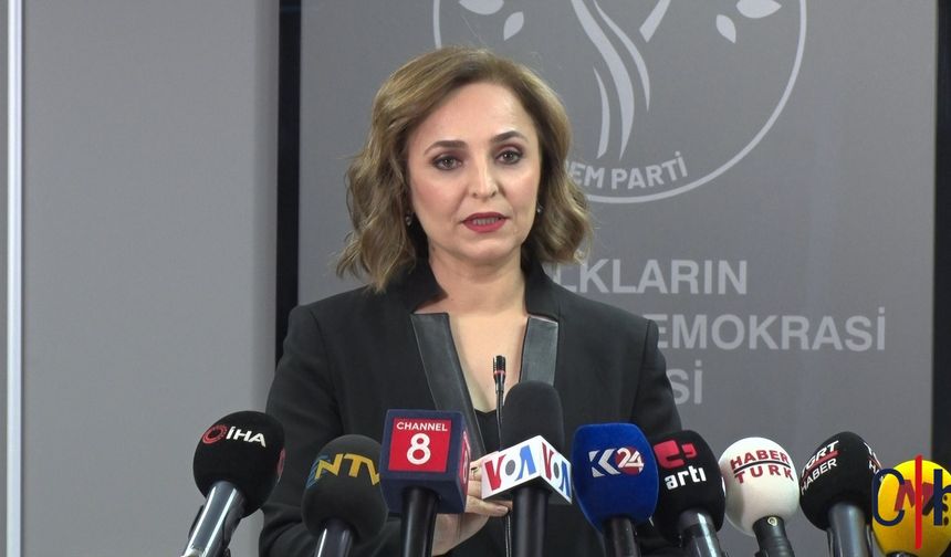DEM Parti Sözcüsü Ayşegül Doğan: “Yeni Aşamaya Geçiyoruz”