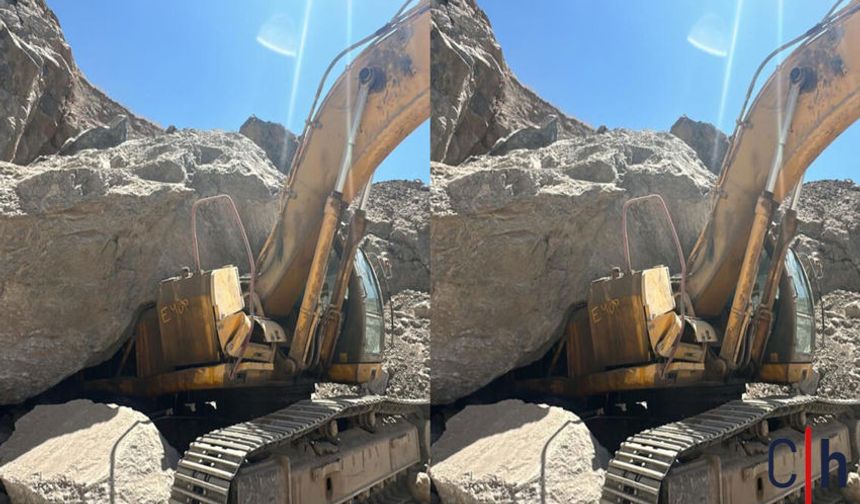 Hakkari'de Taş Ocağı Kazasında Ölümlü Facia Ucuz Atlatıldı