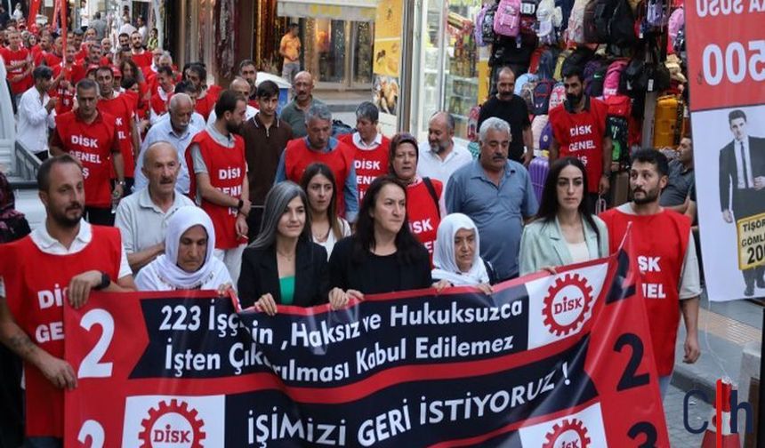 Kayyum 223 İşçi İşten Çıkardı, Direniş Sürüyor