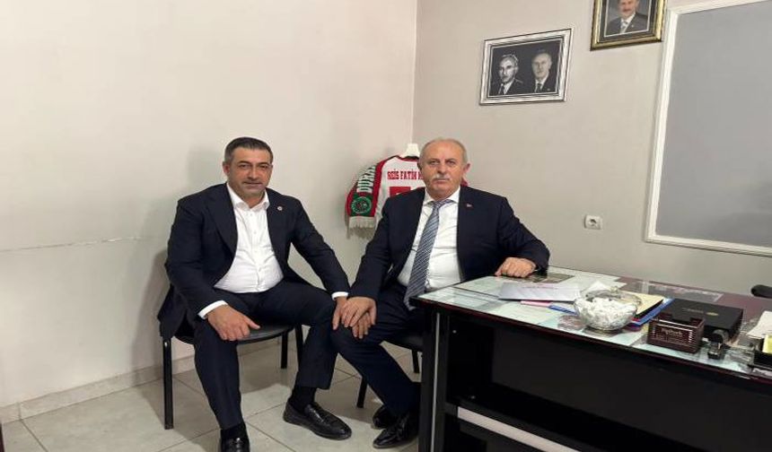 MHP Heyeti Hakkari’de Fatih Keskin’i Ziyaret Etti