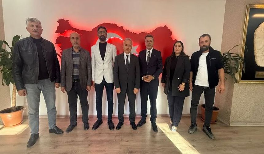 Hakkâri Gazeteciler Cemiyeti’nden Emniyet Müdürü Ayata’ya Ziyaret