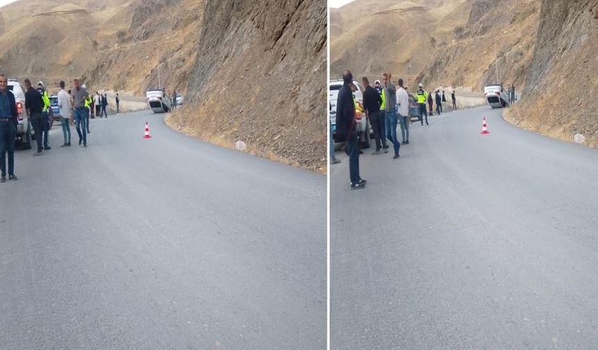 Hakkari Otluca Yolunda Trafik Kazası: Yaralılar Var