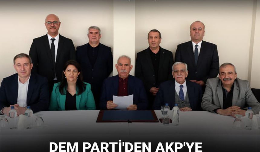 İmralı Heyetin'den AKP'ye "Tutumunuzu açıkça belli edin"