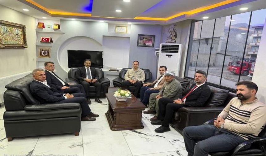 Hakkari'de Sınır Ötesi Dostluk ve İş Birliği Ziyareti