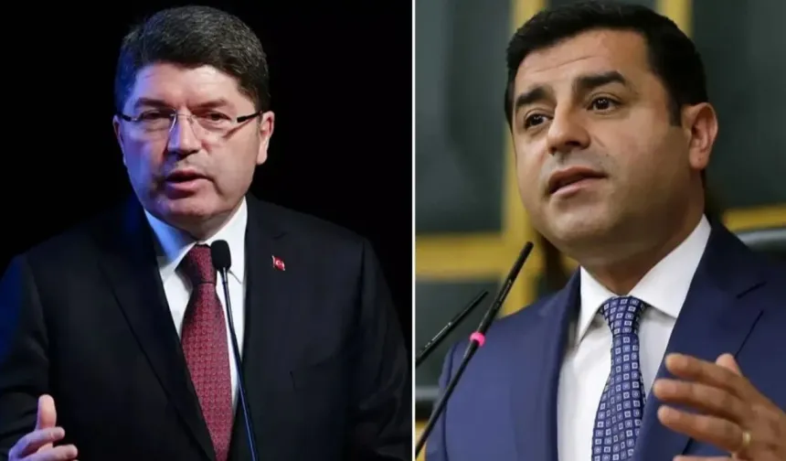 Adalet Bakanı Yılmaz Tunç’tan Demirtaş açıklaması