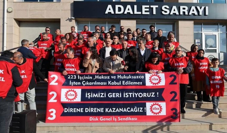 Van’da 223 İşçinin Direnişi 103’üncü Gününde: “İşimize Geri Döneceğiz”