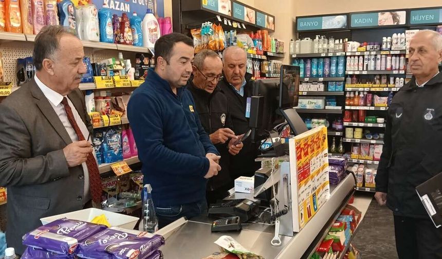 Hakkari’de Marketlere Sıkı Denetim!