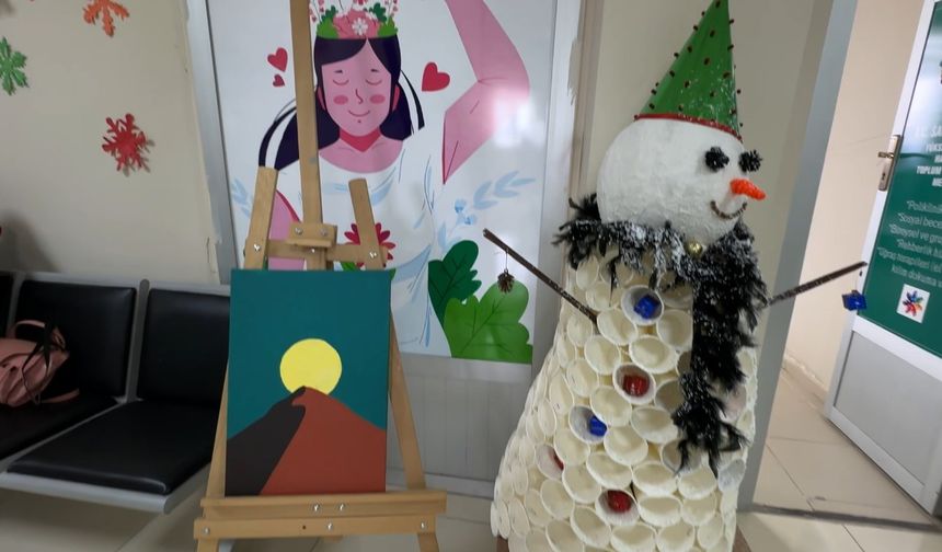 Yüksekova TRSM’de Anlamlı Etkinlik: Hastalar Yeni Yılı Birlikte Karşıladı