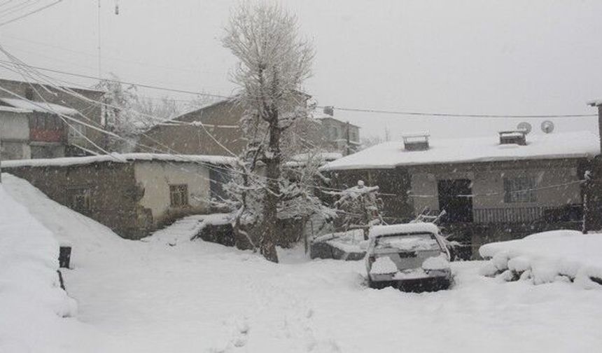 Hakkari Beyaza Büründü, Köy Yolları Ulaşıma Kapandı