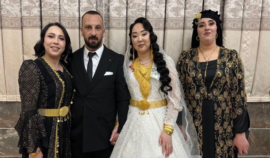 Kırgız Gelin Hakkari'de Düğün Yaptı