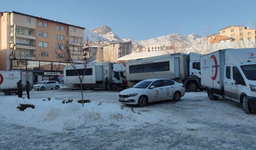 Kızılay’dan Hakkari’de 10 Günlük Kan Bağışı Seferberliği