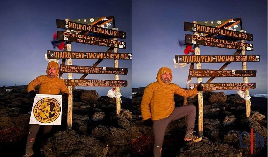 Cilo’nun Çocuğundan Kilimanjaro’da Tarihi Tırmanış