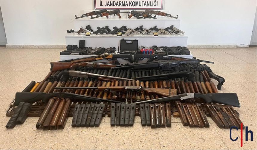 Jandarmadan Silah ve Mühimmat Operasyonu