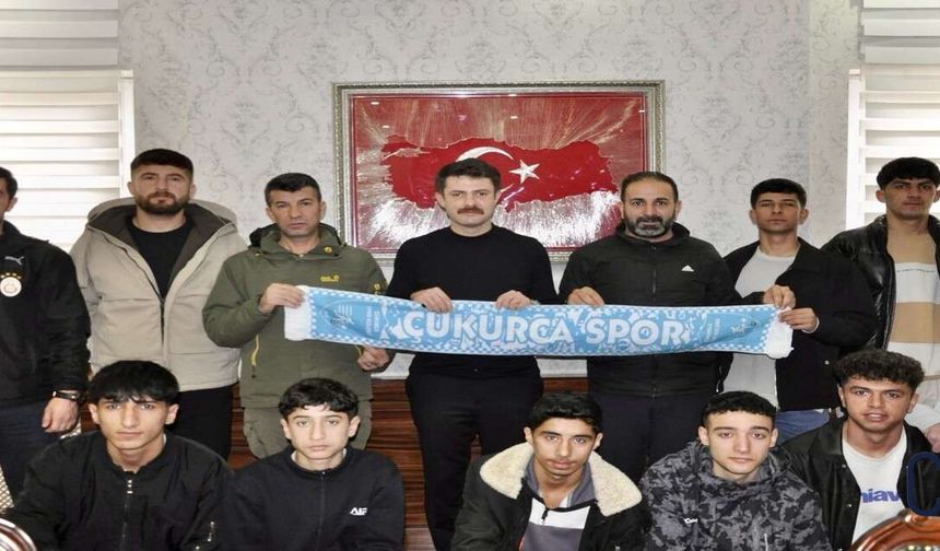 Çukurca Spor’dan Kaymakam Cebeci'ye Ziyaret