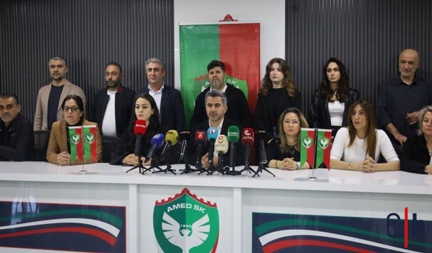 Amedspor Yönetimi’nden Sert Mesaj: “Kenetlenme ve Bir Arada Durma Zamanı”
