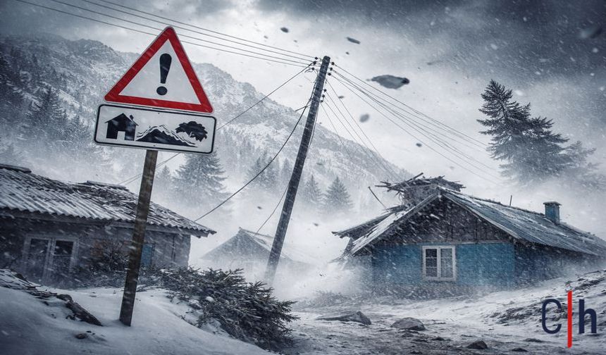 Meteoroloji’den Hakkari ve 4 İl İçin Kuvvetli Rüzgâr ve Fırtına Uyarısı