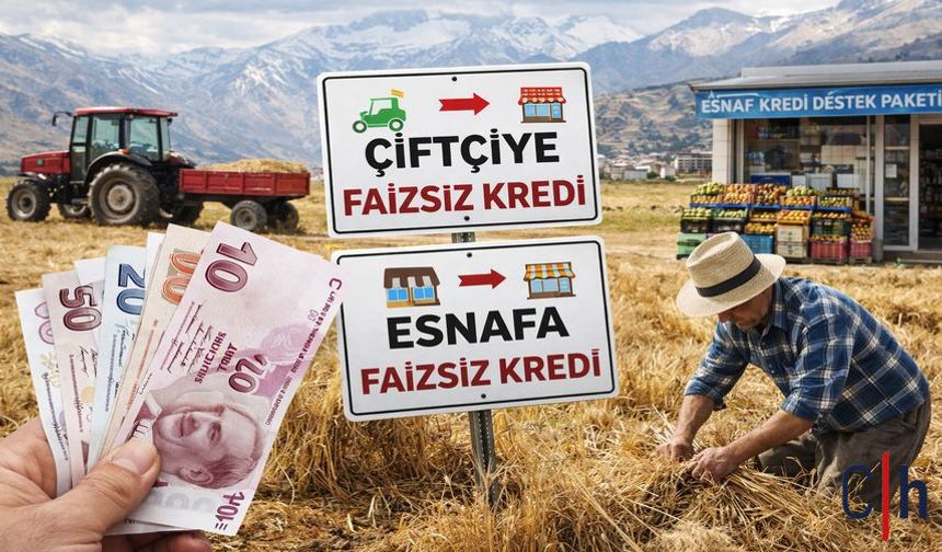 Çiftçi ve Esnafa Faizsiz Kredi Desteği: Yeni Dönem Başladı