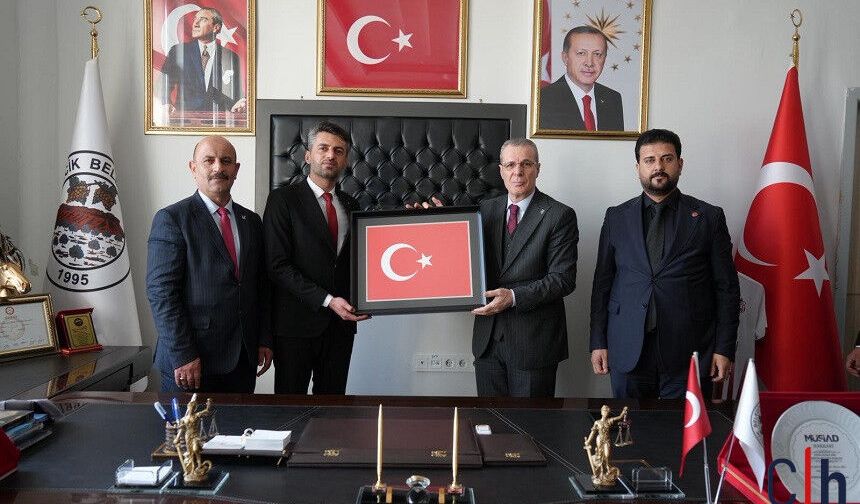 Yeniden Refah Partisi’nden Derecik’te Mesut Tekin’e Destek Ziyareti