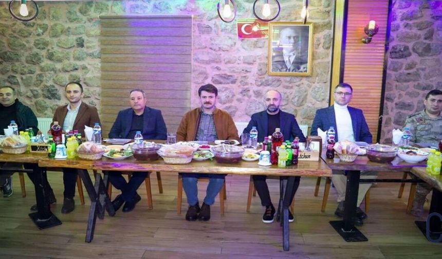 Çukurca’da Protokol İftarda Buluştu