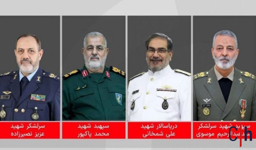 İran’da Üst Düzey Askeri Kaybı: Savunma Bakanı ve Genelkurmay Başkanı Öldü