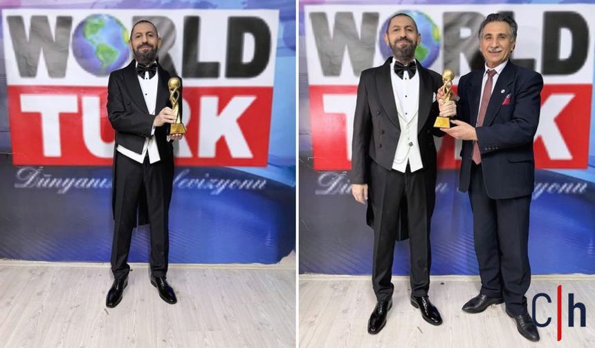 Akif Manaf’a World Turk TV’den Küresel Barış Ödülü