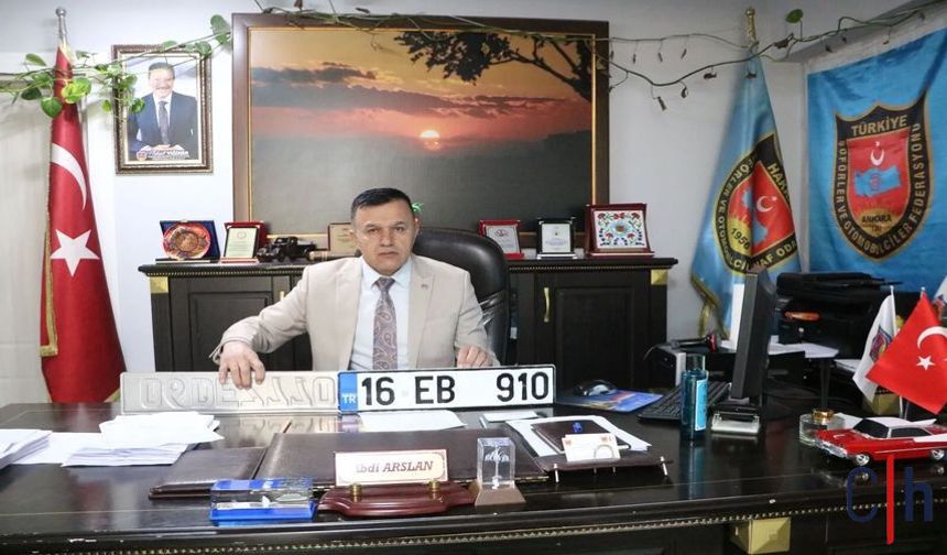 Başkan Arslan Uyardı: Uygunsuz Plaka Aracı Trafikten Men Ettirebilir