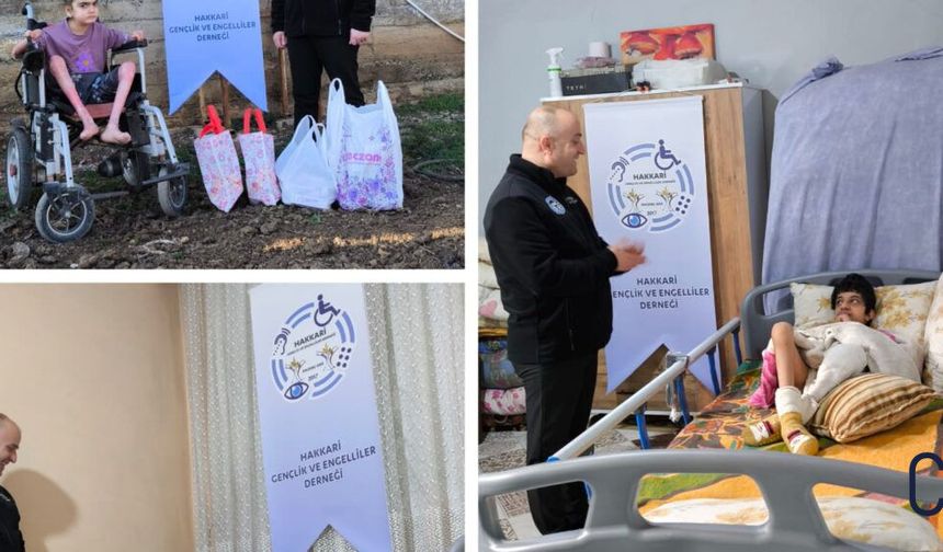 Hakkâri’de Engelli Çocukların Hayali Gerçek Oldu: 3 Aileye Anlamlı Destek