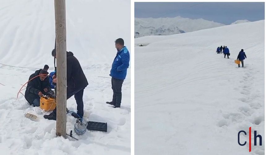 Hakkari'de Telekom Ekipleri Zorlu Yolu Aştı, Geçitli’de Bağlantı Sağlandı
