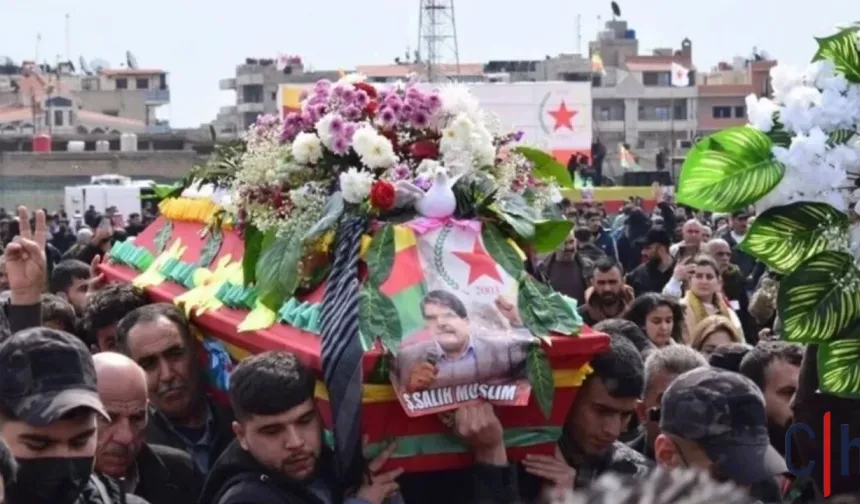 Kobani’de On Binler Salih Müslim’i Uğurladı